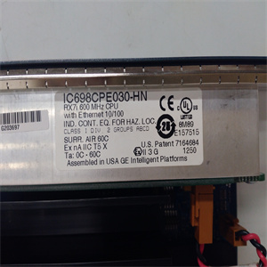 IC698CPE030参数说明